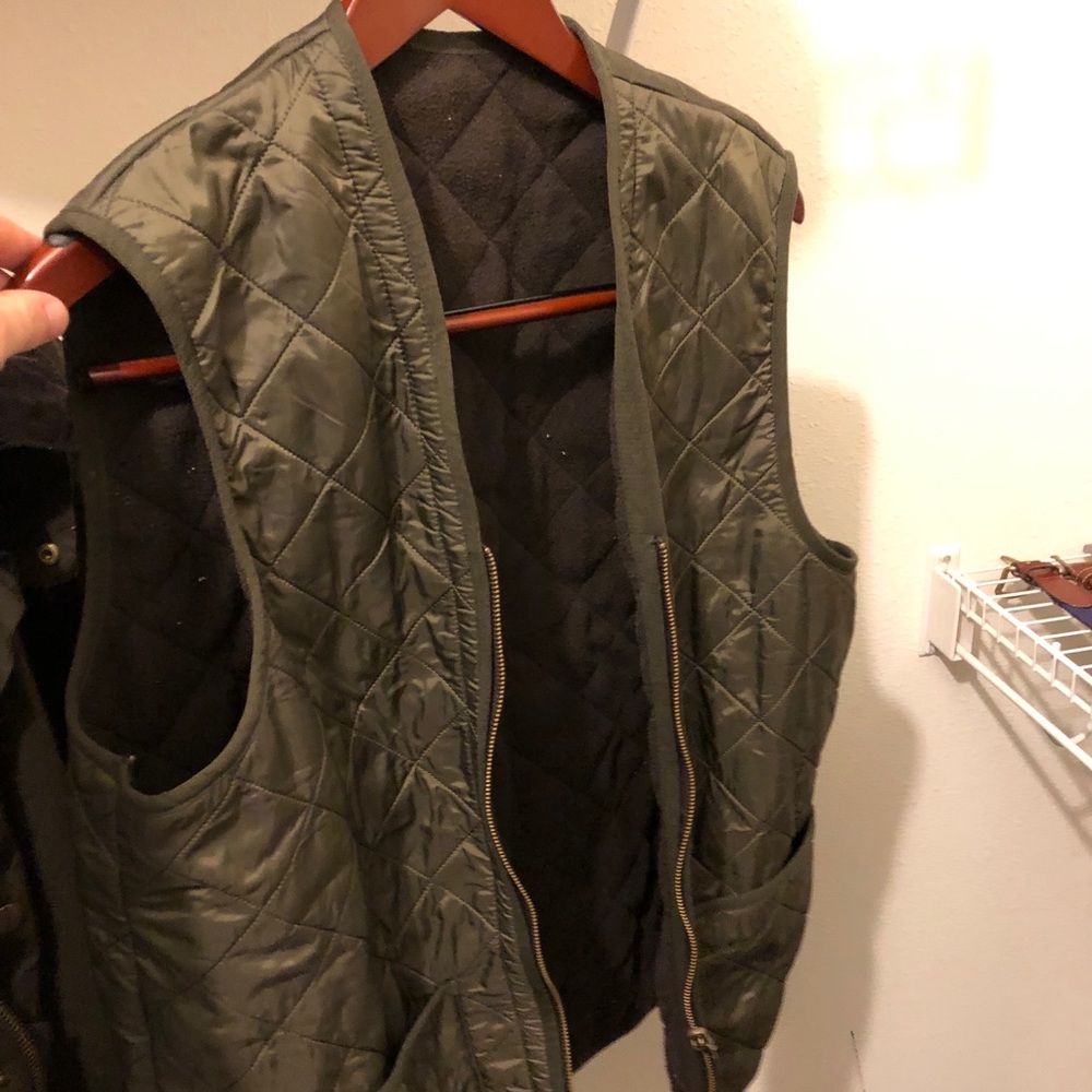 Barbour vest lining